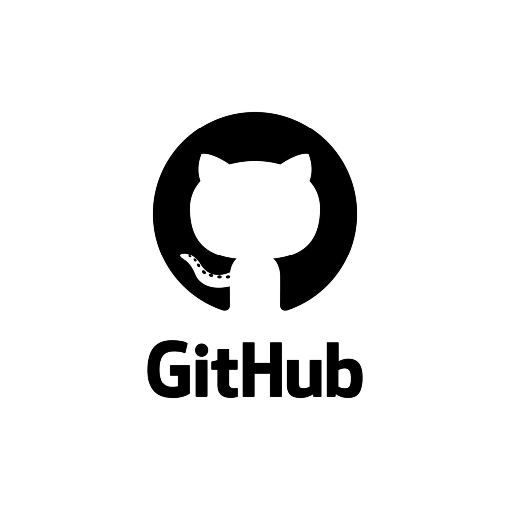 github logo icon free vector